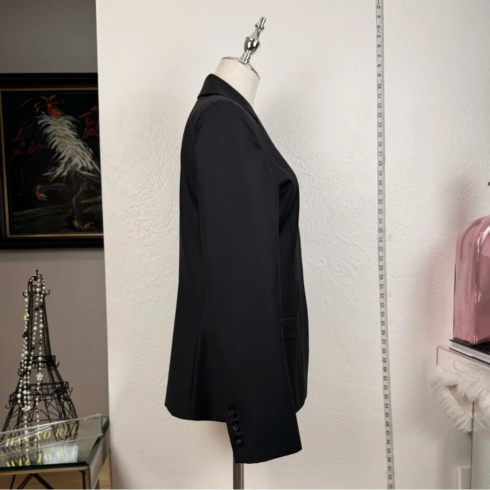 NWOT:Anna Quan Black Sofia 100% Wool Blazer Sz AU 10/‎ US6